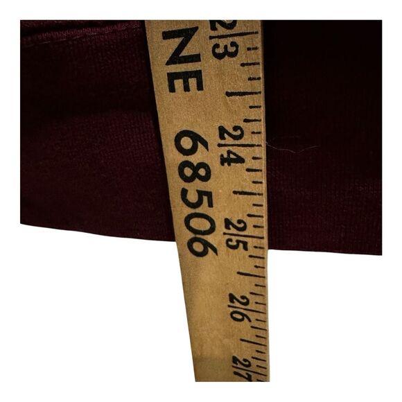 Oxford University Hoodie Mens Small‎ Red Maroon Pullover Sweatshirt College Y2K - Picture 5 of 8